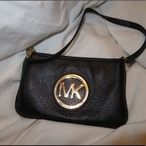 Black Michael Kors Wristlet